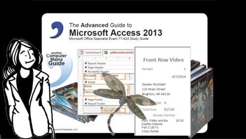 Preview of Microsoft Access 2013 Advanced: The Receipt Report, part 2