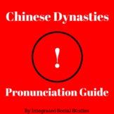 Chinese Dynasties Pronunciation Guide