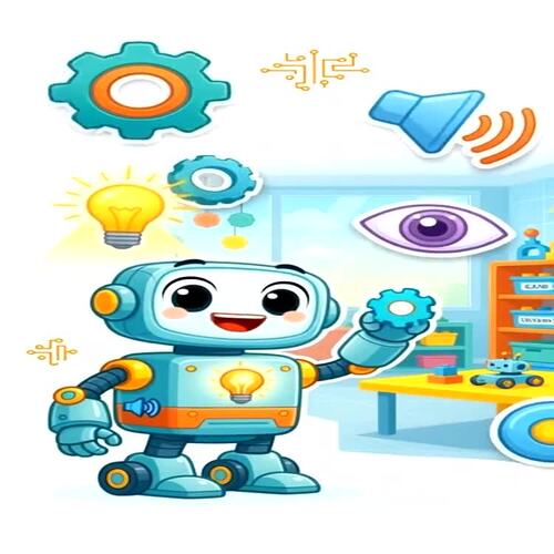 Robot Parts and How They Work | Robotics STEM Workbook | Grade 3