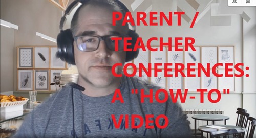 Preview of A Parent Teacher Conferences “How to"