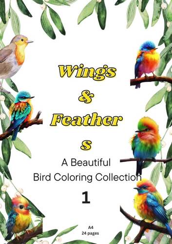 Birds Coloring Sheets – 25 Printable Pages for Kids and Adults ...
