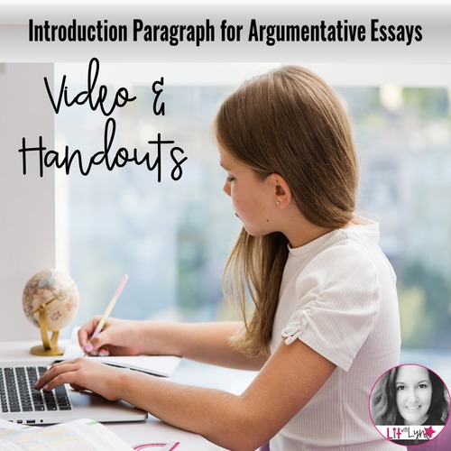 Preview of Writing an Introductory Paragraph Video & Activities | Distance Learning