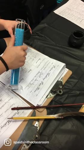 Halloween Magic Math Potions A Variables Activity | TPT