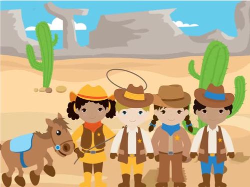 Western Theme Theme PowerPoint