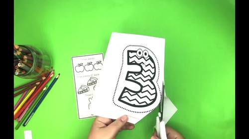 Autumn Math Number Craft Activities