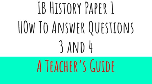 Ib History Paper 3 Exam Questions