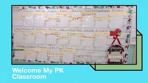 Preview of MY PK Classroom