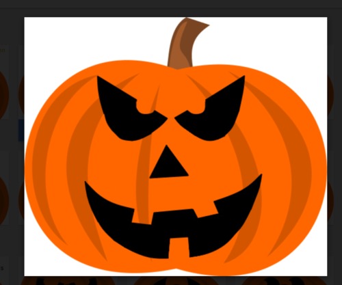 Preview of Creating an Animated Pumpkin with Pixlr