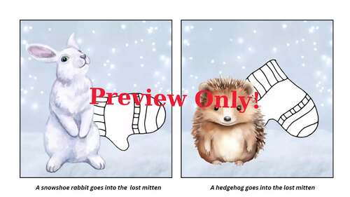 The Mitten By Jan Brett Book Book Companion Reading Comprehension ...