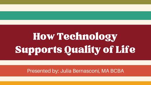 Preview of How Technology Supports Quality of Life with Seniors