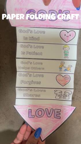 Valentine Craft , Bible Craft for Kids , Sunday School Activity | TPT