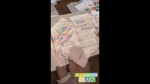 Multiplication Practice Math Coloring Pages & Dice Games Fact Fluency 3rd 4th 