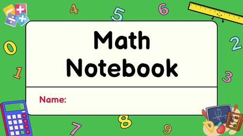 Digital Math Notebook