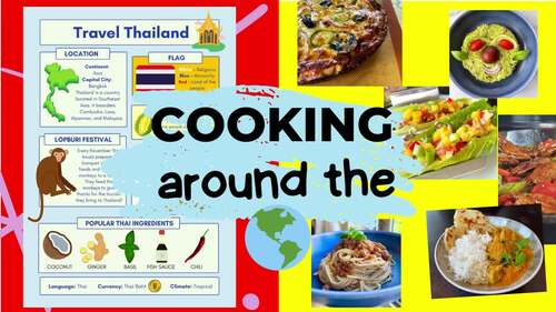 Life Skills Cooking - 15 Recipes from Around the World - 9 Country