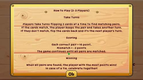 Multiplayer Memory Game for Windows – 2–3 Player Classroom Fun | No Prep