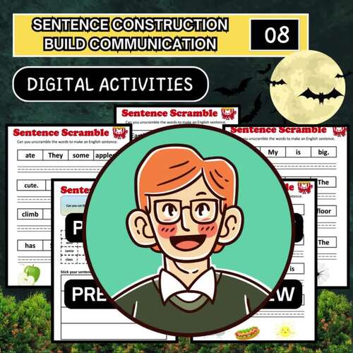 Sentence Construction Worksheets – Build Communication Skills and ...