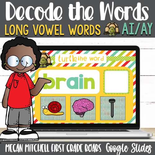 Decoding Long Vowels BUNDLE using Google Classroom by First Grade Roars