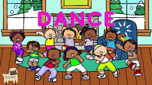 Preview of WINTER Dance Freeze, Physical Education, Brain Break