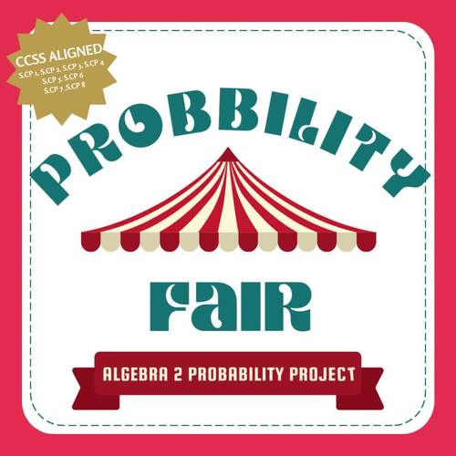 Probability Project Probability Fair Algebra 2 by Moore Than Just X