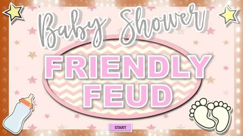 Baby shower family feud 2025