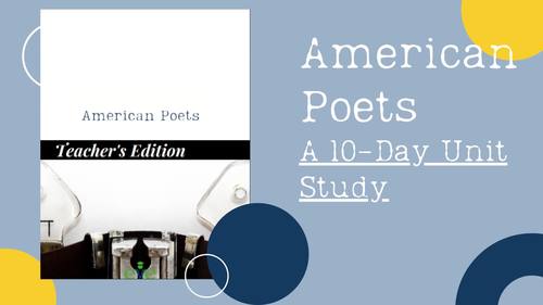 American Poets - Teacher's Guide by Enriched Education | TPT