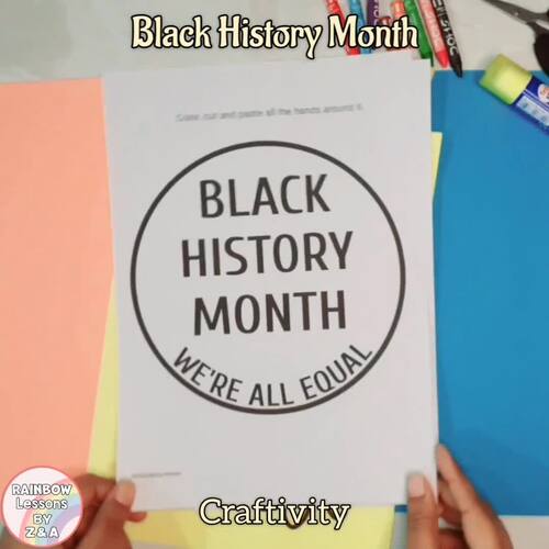Black History Month Art Project | Black History Month Craft Activity
