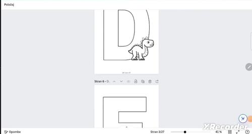 Alphabet Coloring Pages B&W by CreativeU | TPT