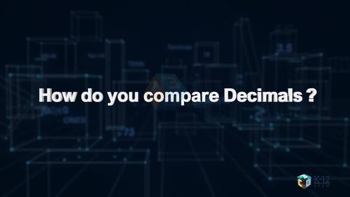 Preview of Comparing decimals - - High quality HD Animated Video - eLearning