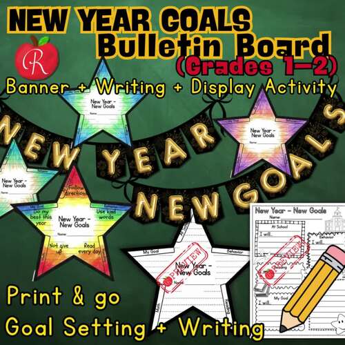 Back After Winter Break. New Year Bulletin Board. Writing Activity ...