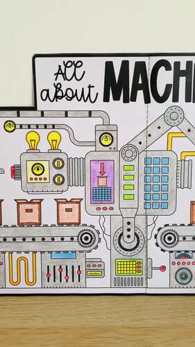 SIMPLE and COMPLEX MACHINES Project Activity | Machines Craft Activity 3D Model