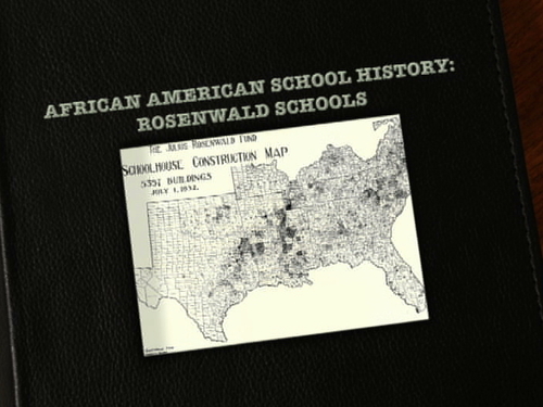 Preview of Black History Month: African American School History: Rosenwald Schools