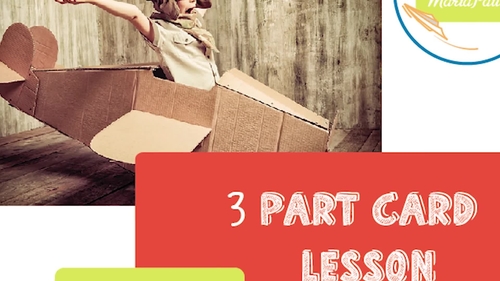 Preview of What is a 3 part card lesson?