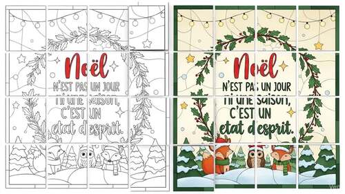 Affiche Collaborative Noël - 16 Pièces - État d'Esprit by Simply Slay ...