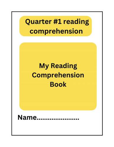 Reading Comprehensions Quarter#1 by doaa alkaabi | TPT