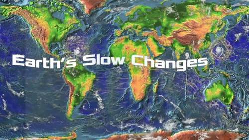 Preview of Earth slow changes - Elementary Videos | Distance Learning | Homeschooling