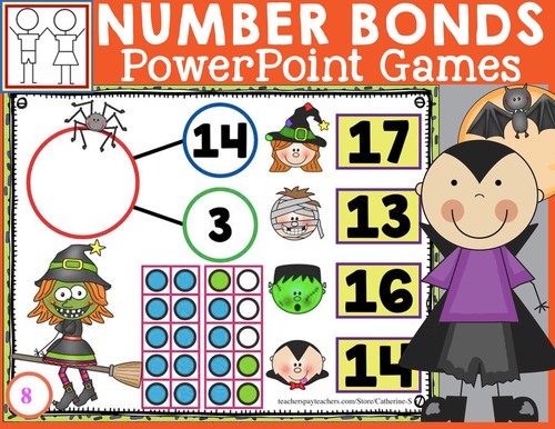 Preview of Number Bonds to 20