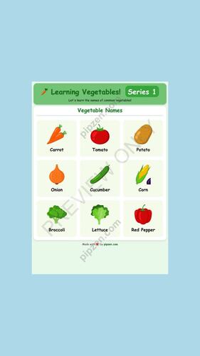 Garden Fresh Learning: Complete Vegetable Discovery Pack