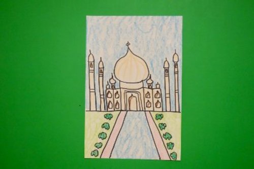 Preview of Let's Draw the Taj Mahal!