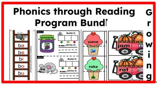Phonics through Reading Bundle, Variety Pack, by Countryside Schoolhouse