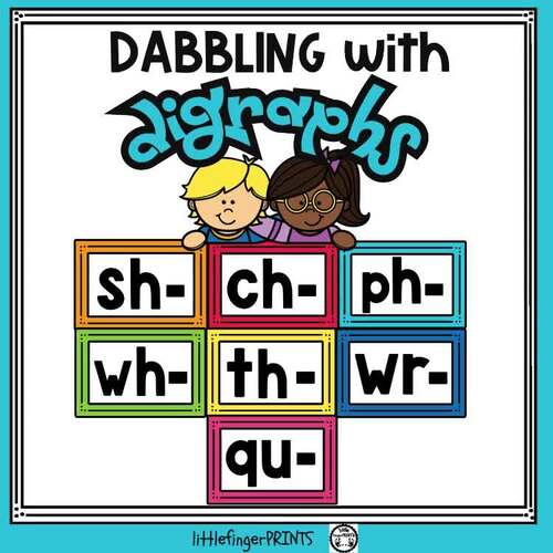 Digraphs by Little Finger Prints | TPT