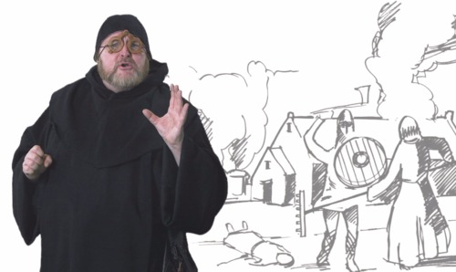 Preview of The Vikings  Lindisfarne – a monk’s view (part 1)  KS2