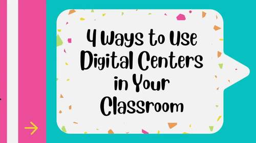 First Grade Digital Math Centers - APRIL - 12 Math Station Activities