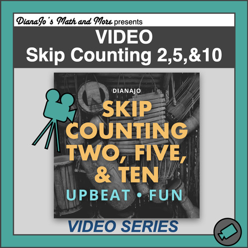 Preview of Skip Counting by 2,5,& 10 | Multiplication Facts Video | Middle School Math