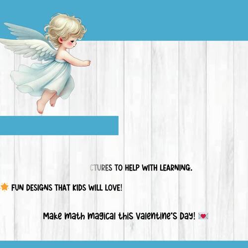 Valentine's Day Addition Worksheets | Fun Math with Pictures for Kindergarten