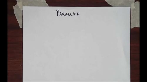 Preview of Stellar Parallax Examples