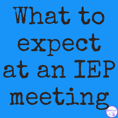 Preview of What to Expect at an IEP Meeting | IEP Meetings for Special Education Teachers