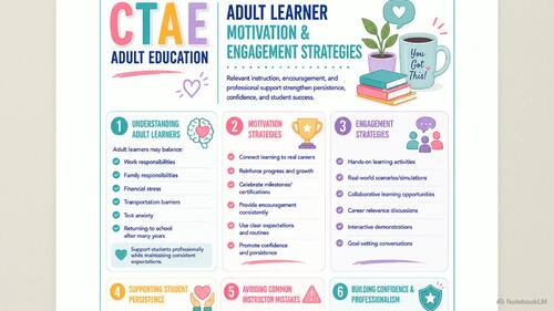 CTAE Adult Education New Teacher Toolkit Bundle | Classroom Info and ...
