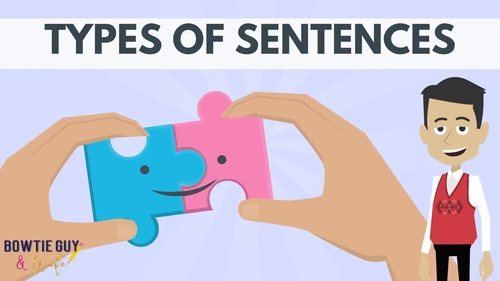 Preview of Types of Sentences Video for Sentence Variety- Simple, Compound, and Complex