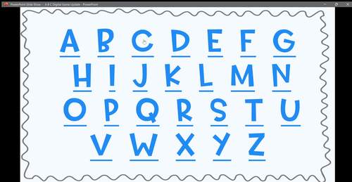Digital ABC Movement Cards- gross motor for distance learning and ...
