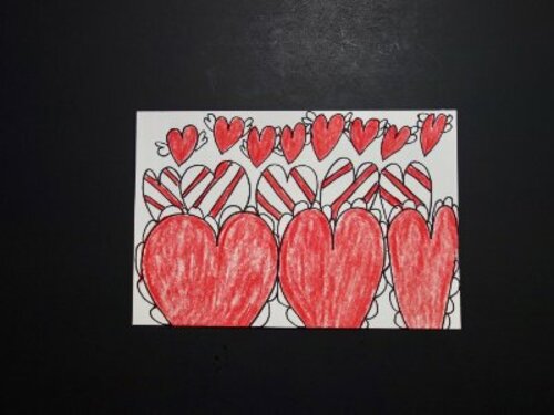 Preview of Let's Draw Valentines using Foreground - Mid ground - Background!